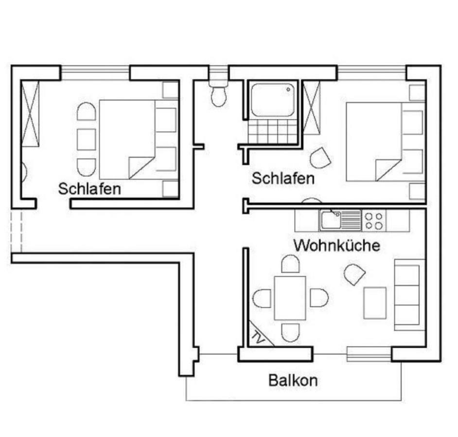 Haus Gunda Διαμέρισμα Arrach Εξωτερικό φωτογραφία
